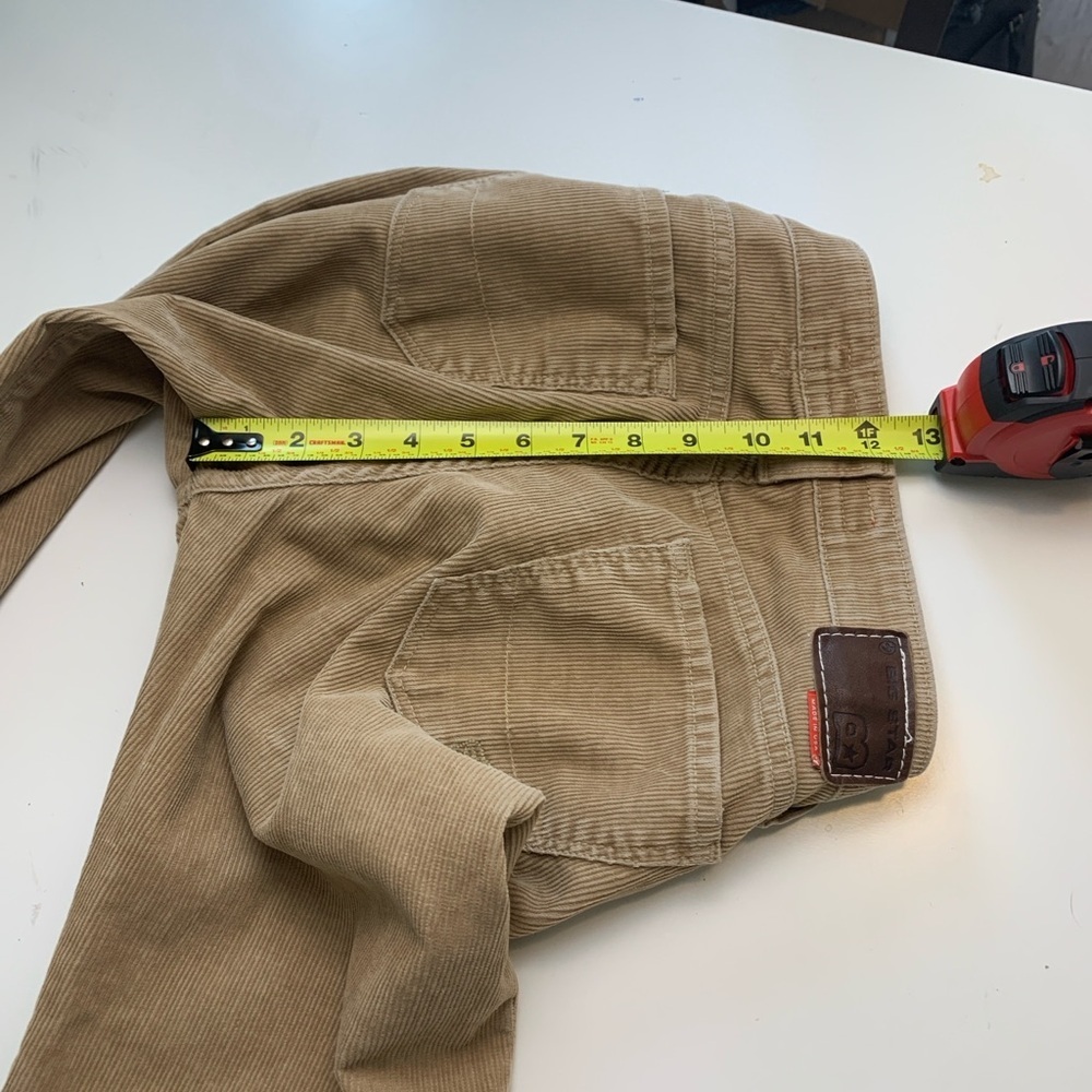 AG Big Star Rare Vintage Corduroy Boot Cut Jeans from sample line, Caramel 27 R - Picture 6 of 14